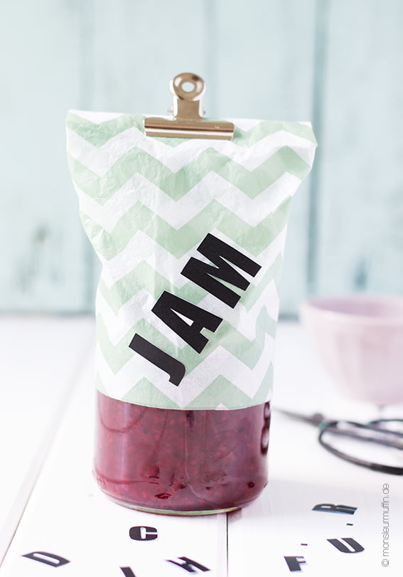 Johannisbeer-Marmelade | red currant jam | Verpackungsidee | Verpacken | Mit Liebe verpackt | Marmelade und Eingemachtes | © monsieurmuffin