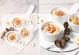 Bratapfel-Kuchen | apple cake | Apfel | Apfel-Kuchen mit gemahlenen Mandeln | © monsieurmuffin