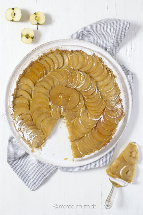 Apfel Tarte Tartin | apple tarte | tarte tartin | Apfeltarte | © monsieurmuffin
