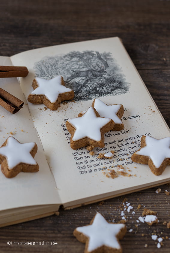 Zimtsterne| cinnamon stars recipe| christmas bakery | © monsieurmuffin