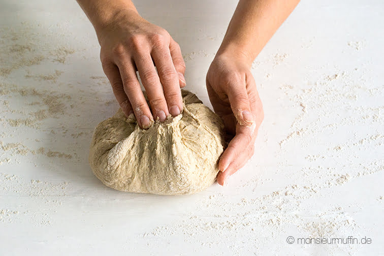 Richtig gutes Brot backen | Step-by-Step Anleitung | Roggen-Mischbrot | Brot | Brot-Rezept | Schritt-für-Schritt | bread | bread baking step by step | © monsieurmuffin 