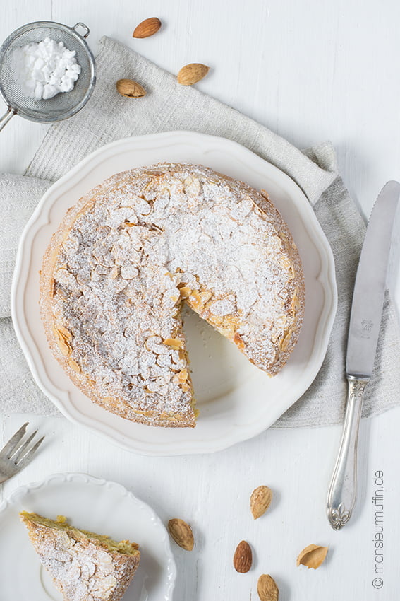 Mallorquinischer Mandelkuchen | mallorca cake | © monsieurmuffin 