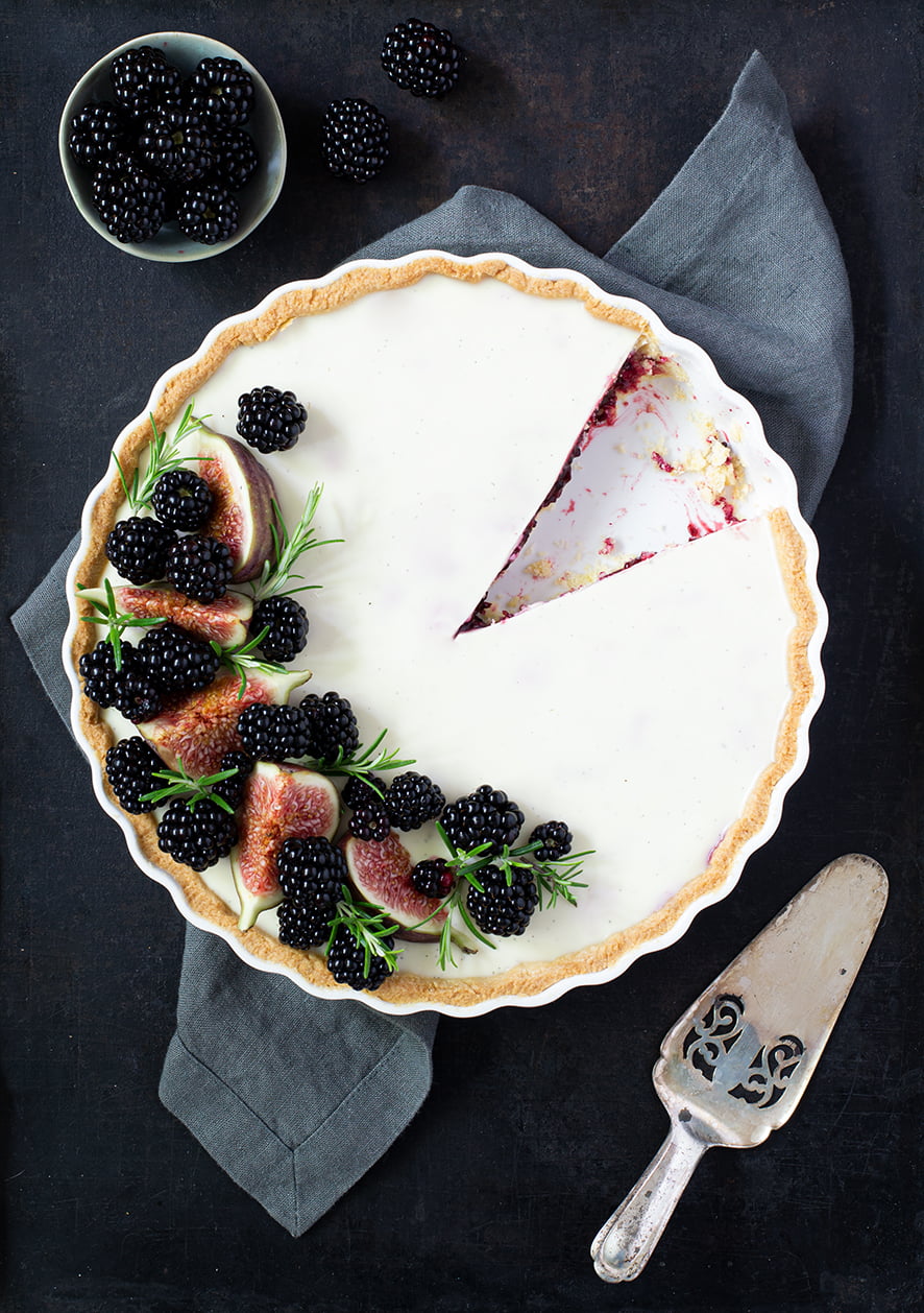 recipe | blackberry tarte | Brombeertarte mit Vanillecreme | Rezept | © monsieurmuffin.de
