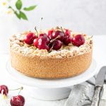 Kirsch-Streuselkuchen mit Puddingfüllung – der perfekte Sommerkuchen!